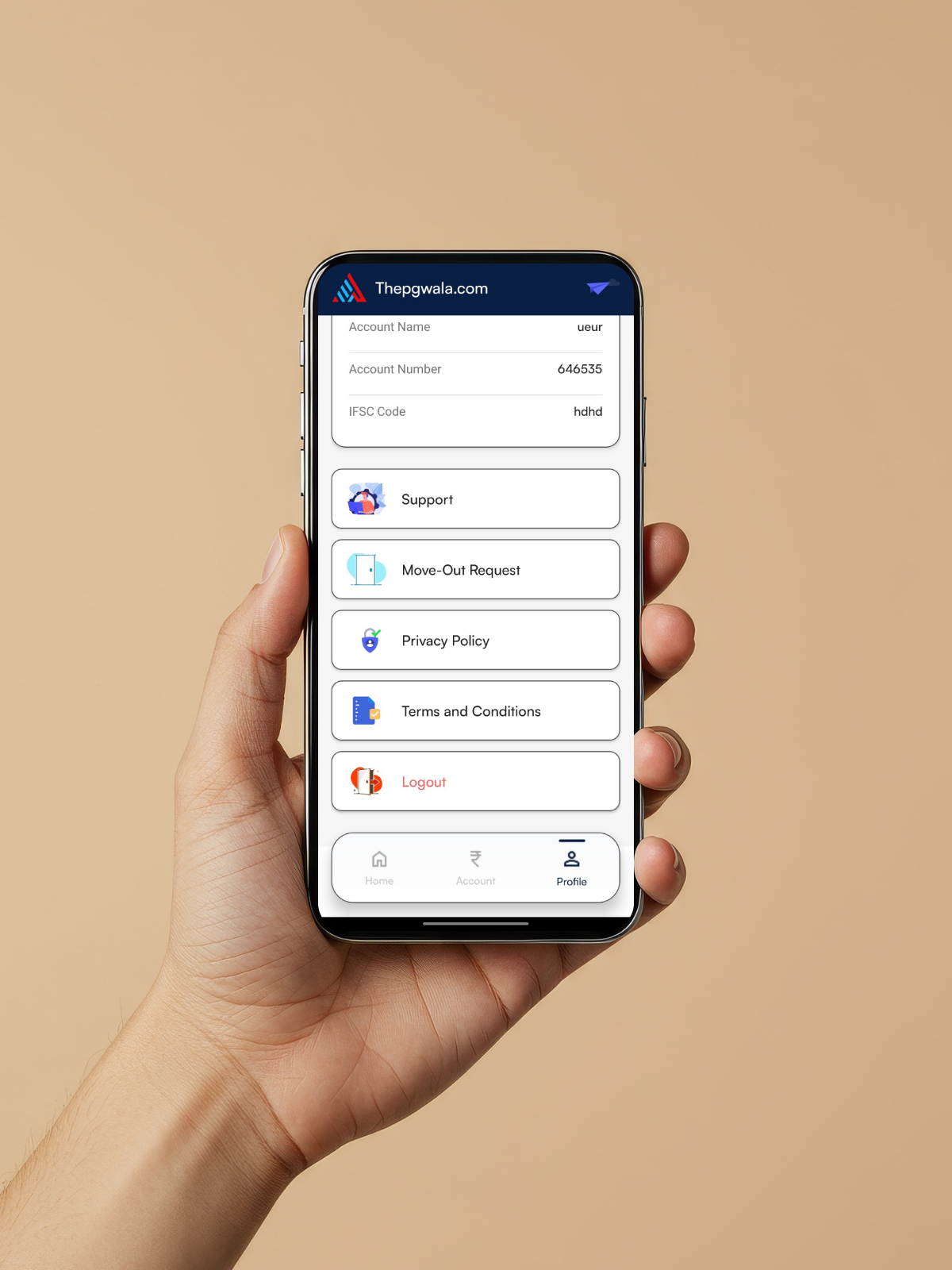 ThePGwala Tenant Screenshot 4